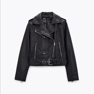 Vegan Faux Leather Jacket